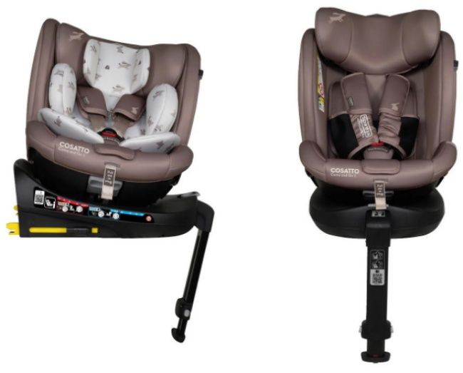 Стол за кола Cosatto - Come and go 2, 360°, IsoFix, i-Size, 40-105 cm, Lollop
