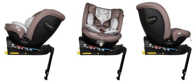 Стол за кола Cosatto - Come and go 2, 360°, IsoFix, i-Size, 40-105 cm, Lollop