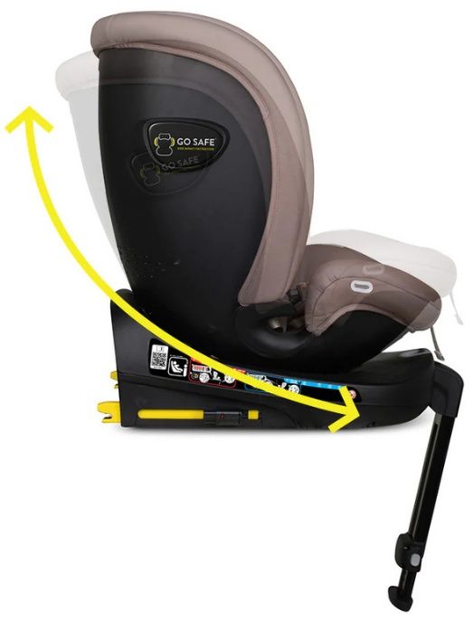 Стол за кола Cosatto - Come and go 2, 360°, IsoFix, i-Size, 40-105 cm, Lollop