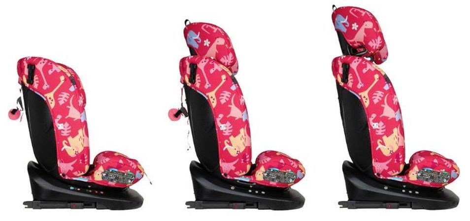 Стол за кола Cosatto - Get Set Gro, 360°, IsoFix, i-Size, 40-150 cm, Dino Delite