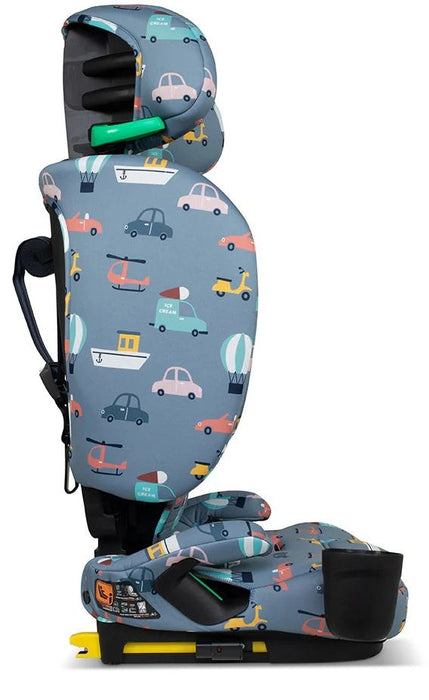 Стол за кола Cosatto - On The Go, IsoFix, i-Size, 76-150 cm, Itchy Feet Sky