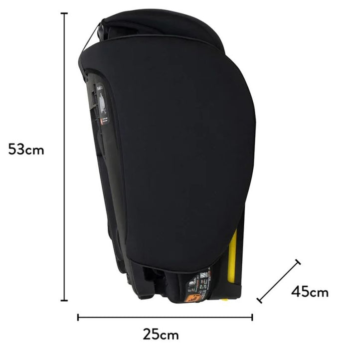 Стол за кола Cosatto - On The Go, IsoFix, i-Size, 76-150 cm, Silhouette