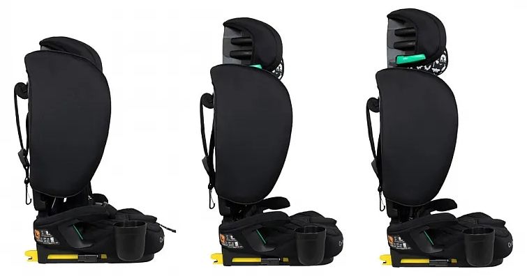 Стол за кола Cosatto - On The Go, IsoFix, i-Size, 76-150 cm, Silhouette