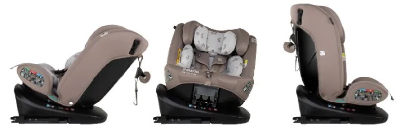Стол за кола Cosatto - Get Set Gro, 360°, IsoFix, i-Size, 40-150 cm, Lollop