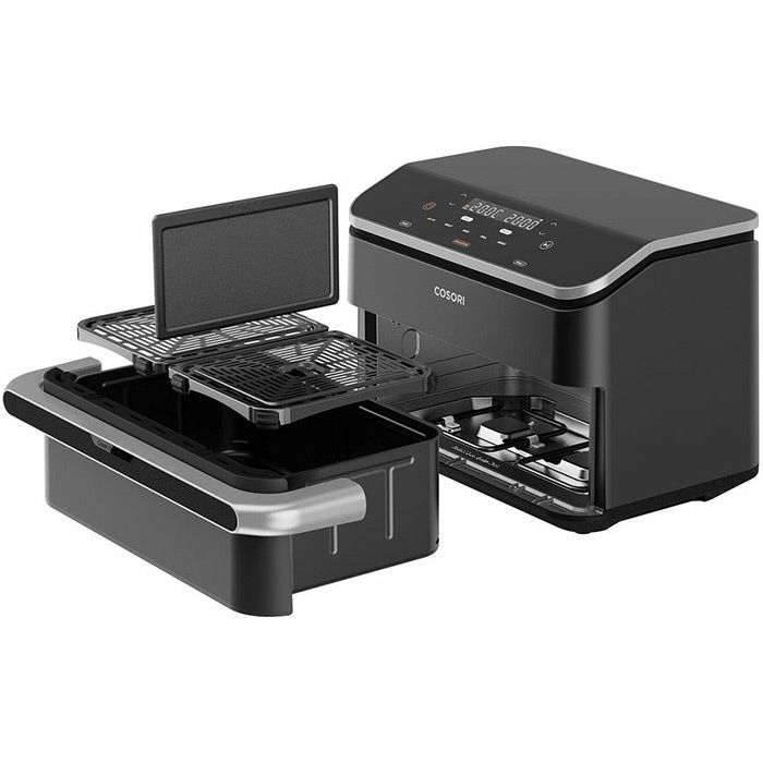 Фритюрник Cosori Dual Blaze TwinFry CAF-TF102S, 10 л