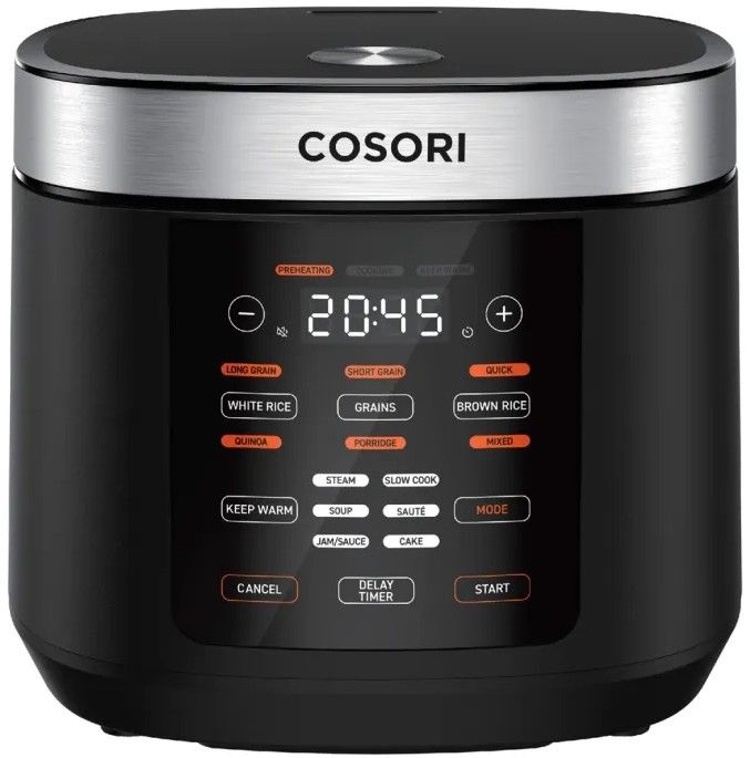 Мултикукър Cosori - CRC-R501-KEU, 970W, 17 програми, черен