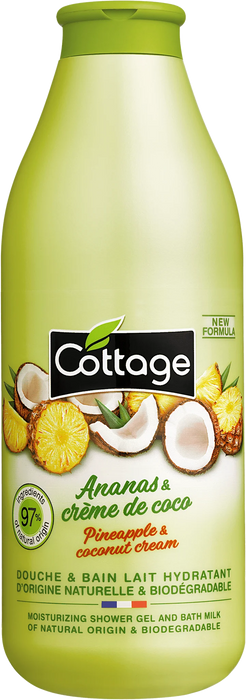 Душ гел за тяло Pineapple & Coconut cream, 750 ml