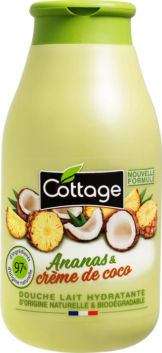 Душ гел за тяло Pineapple & Coconut cream, 250 ml