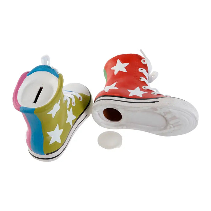 Cпестовна касичка Home ESPRIT Керамика Чехли 18 x 8 x 14 cm