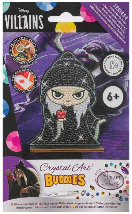 Комплект за диамантена бродерия Craft Buddy - Crystal Art Buddies: Зла вещица, 7 части