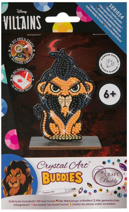 Комплект за диамантена бродерия Craft Buddy - Crystal Art Buddies: Скар, 7 части