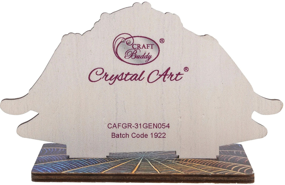 Комплект за диамантена бродерия Craft Buddy - Crystal Art Buddies: Паяк, 7 части