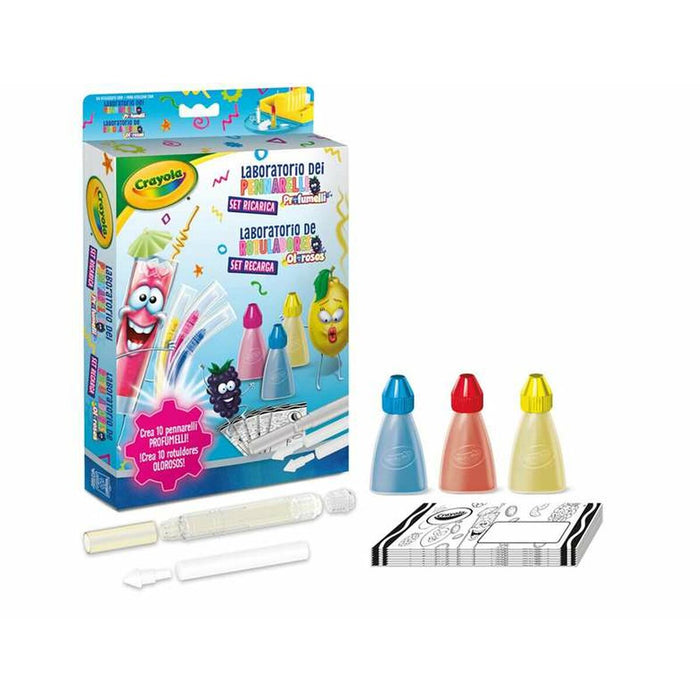 Комплект Химикали с Филц Crayola Пластмаса Многоцветен неон