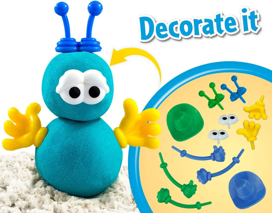 Игрален комплект Craze - Магически пясък в куфарче, 700 g