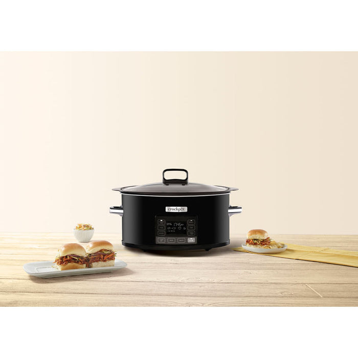 Уред за бавно готвене CROCK-POT TIMESELECT 5.6 L ЧЕРЕН