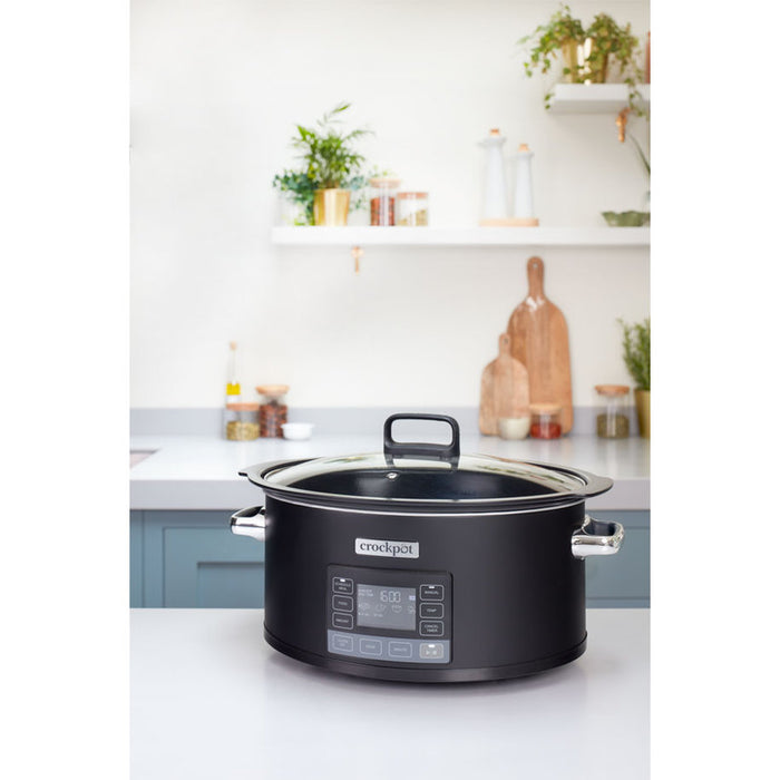 Уред за бавно готвене CROCK-POT TIMESELECT 5.6 L ЧЕРЕН