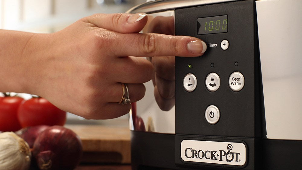 Бавна готварска печка Crock-Pot SCCPBPP605-050 с обем 5,7 литра (хром)