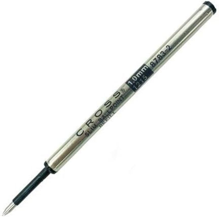 Пълнител за химикалка Cross Slim - Черен, 1.0 mm