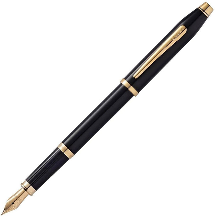 Писалка Cross Century II - Black Lacquer GT, F