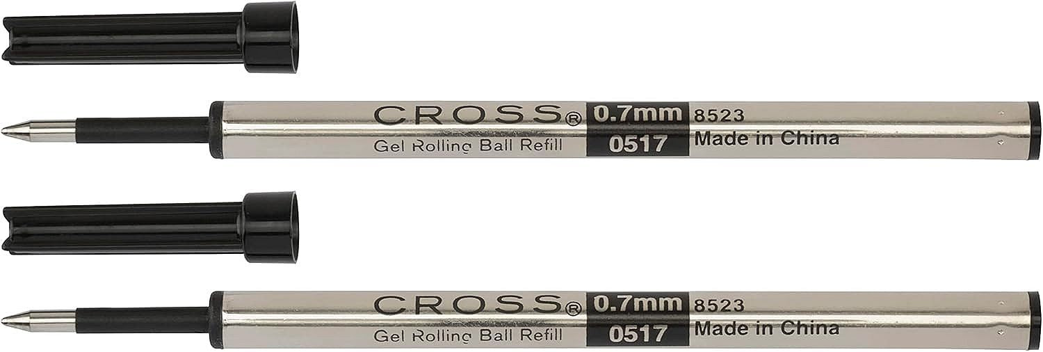 Комплект гел пълнители за ролер Cross - 2 броя, черни