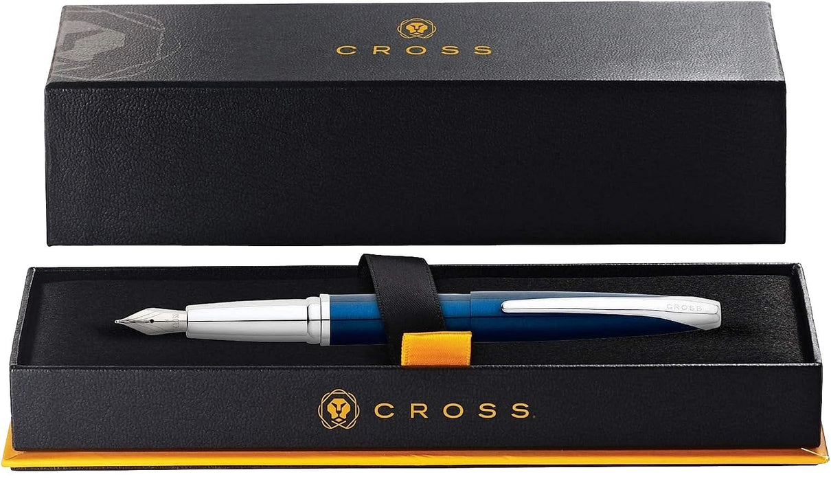 Писалка Cross ATX - Translucent Blue Lacquer, M