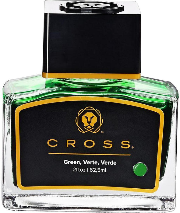 Мастилница Cross - Зелена, 62.5 ml
