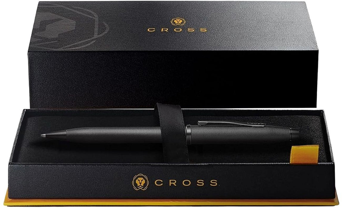 Химикалка Cross Century II - Black Micro Knurl Grip