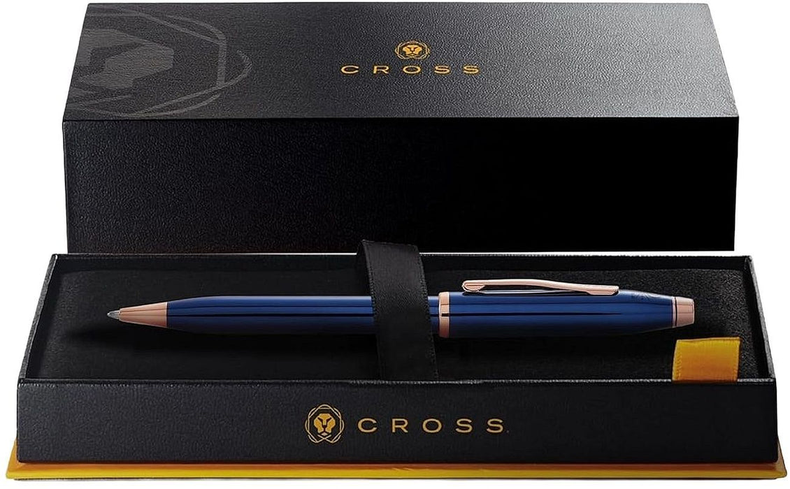 Химикалка Cross Century II - Translucent Cobalt Blue Lacquer