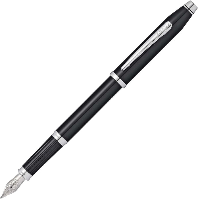 Писалка Cross Century II - Black/Chrome, F