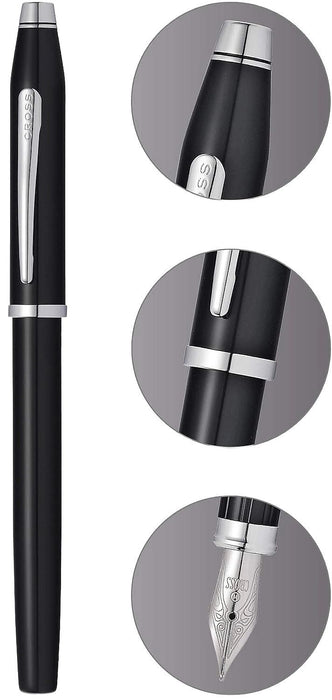 Писалка Cross Century II - Black/Chrome, M
