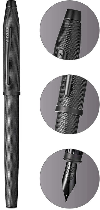 Писалка Cross Century II - Black Micro Knurl Grip