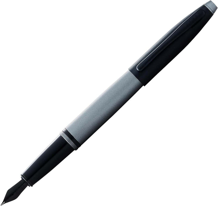 Писалка Cross Calais - Matte Gray and Black Lacquer, M