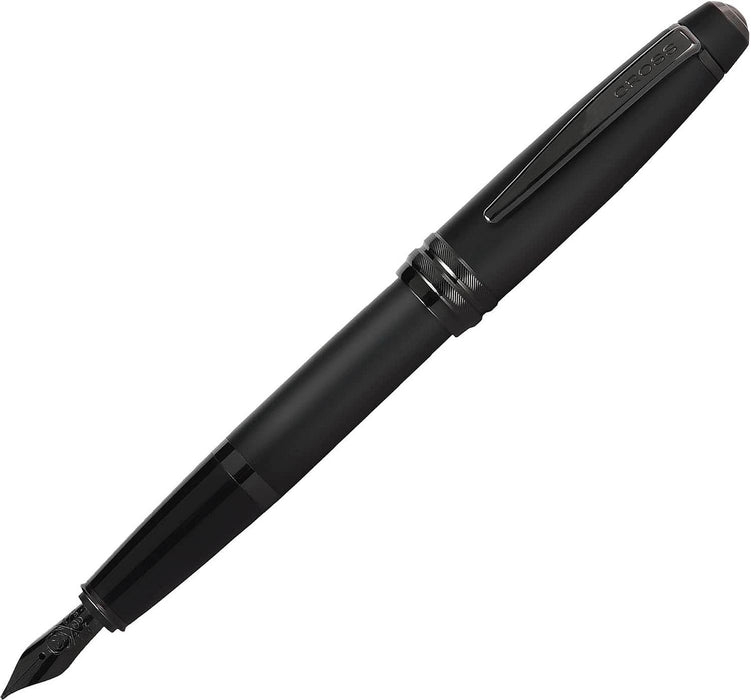 Писалка Cross Bailey - Black Lacquer With Polished PVD, F