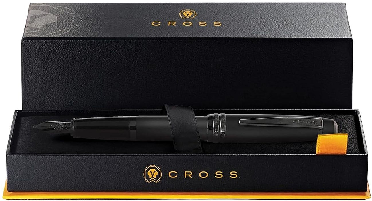 Писалка Cross Bailey - Black Lacquer With Polished PVD, F