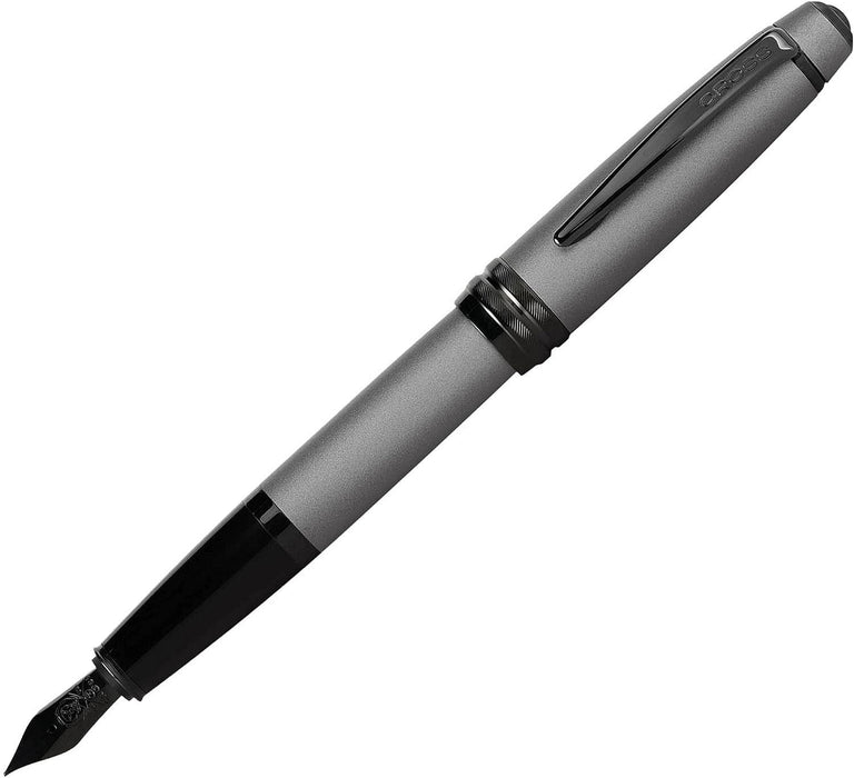 Писалка Cross Bailey - Matte Gray Lacquer, F