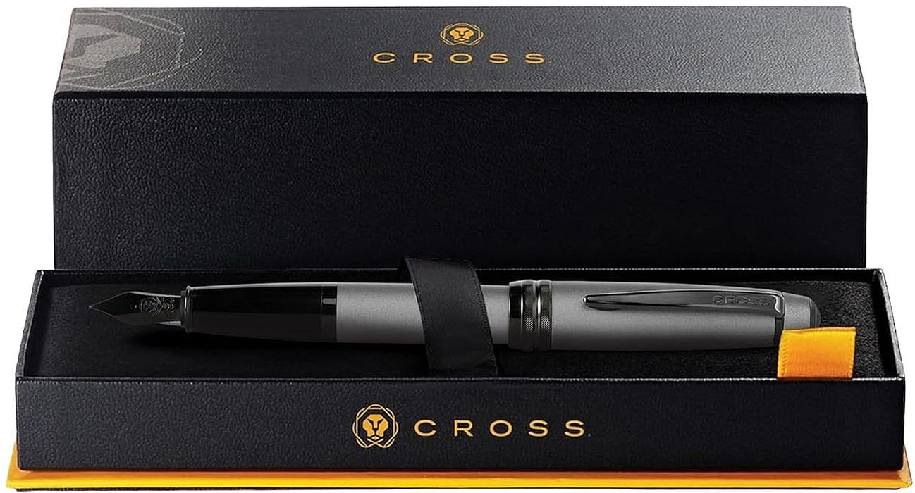 Писалка Cross Bailey - Matte Gray Lacquer, F
