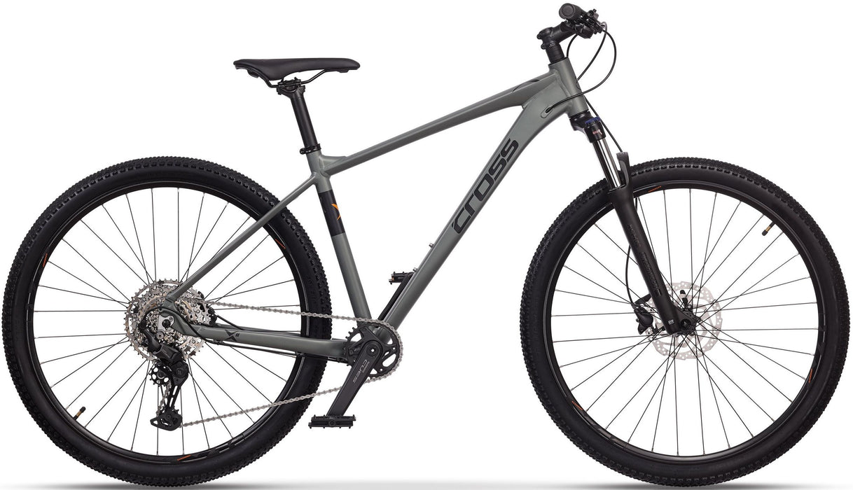 Планински велосипед Cross - Xtreme 11, 29", 470 mm, сив