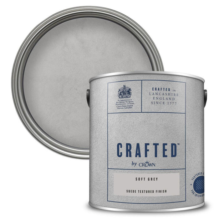БОЯ С ВЕЛУРЕН ЕФЕКТ CROWN SOFT GREY 2.5L