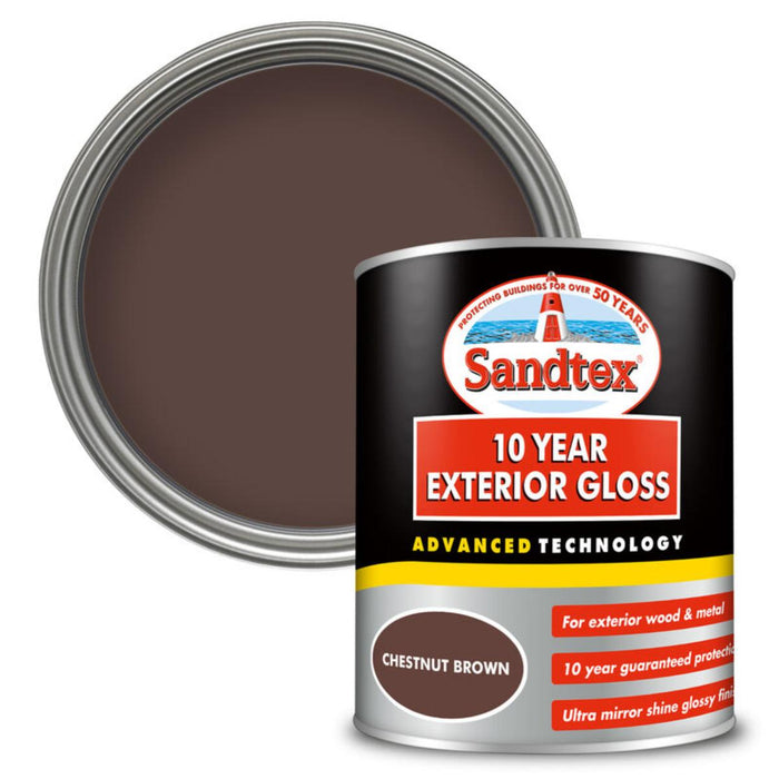 БОЯ SANDTEX GLOSS CHESTNUT BROWN 0.750L