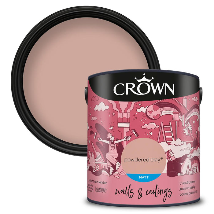 ИНТЕРИОРНA БОЯ CROWN POWDERED CLAY 2.5L