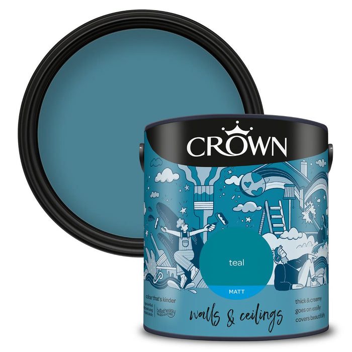 ИНТЕРИОРНA БОЯ CROWN TEAL 2.5L
