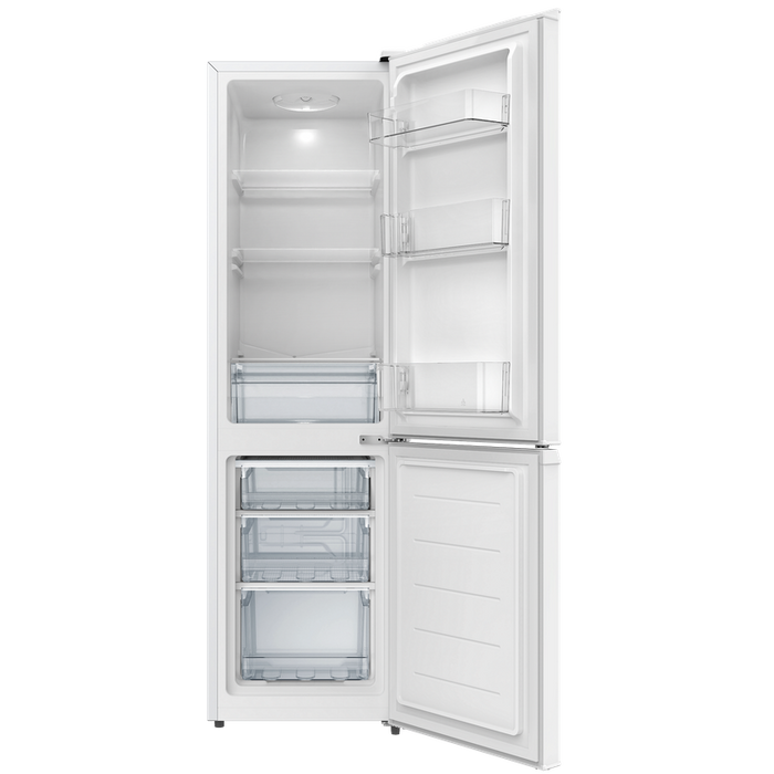 Хладилник с фризер Crown CBR170WH , 170 l, E , Статична , Бял