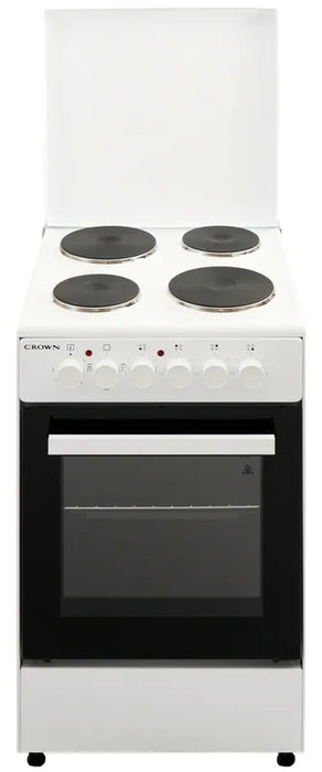 Готварска печка (ток) Crown CHP-5060W , 4 ток , Бял