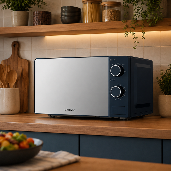 Микровълнова фурна Crown CMO-2071 MMB , 700 W, 20 , 20 Литри