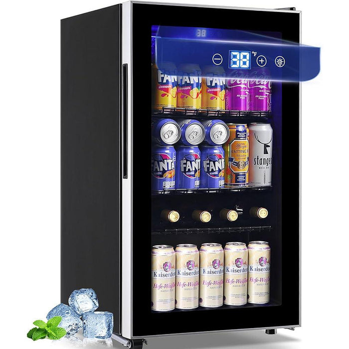 Мини бар Crown SC85BL , 85 l, E , Черен
