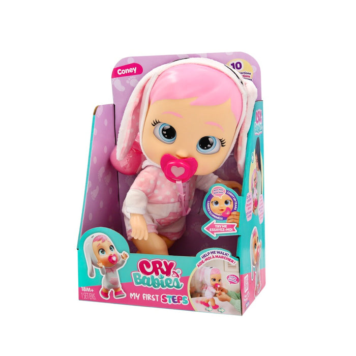 IMC Кукла с LED сълзи CRYBABIES My First Steps