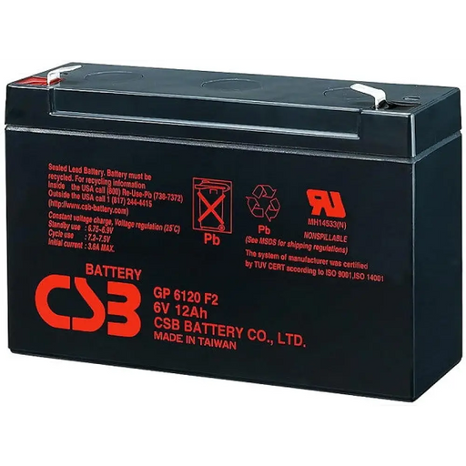 CSB - Батерия 6V 12Ah
