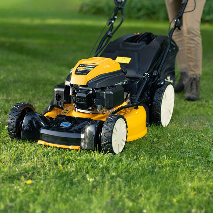 МОТОРНА САМОХОДНА КОСАЧКА CUB CADET LM3 CRC46S 140.0 см3, ШИРИНА НА КОСЕНЕ 46.00 см, САМОХОДНА ФУНКЦИЯ
