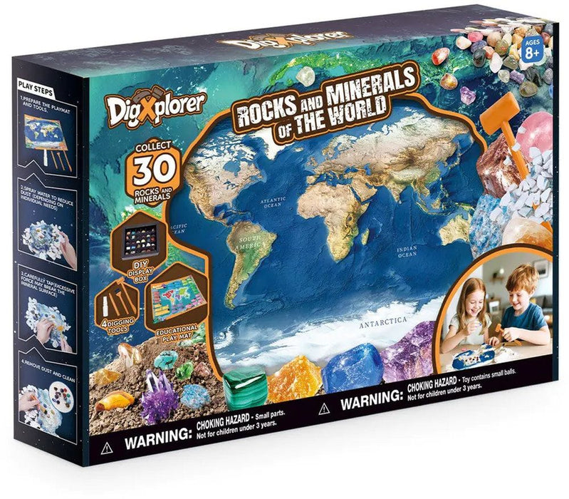 Образователен комплект Cubic Fun DigXplorer - Скали и минерали