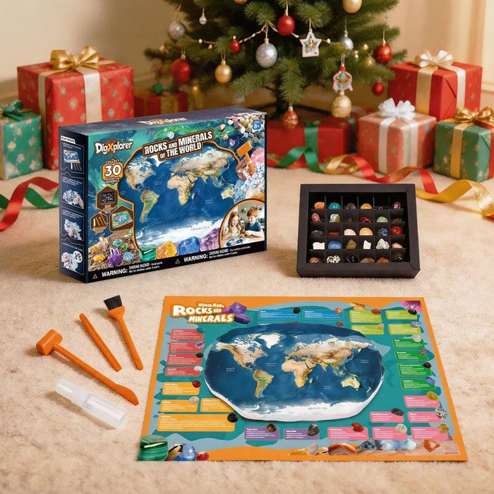 Образователен комплект Cubic Fun DigXplorer - Скали и минерали